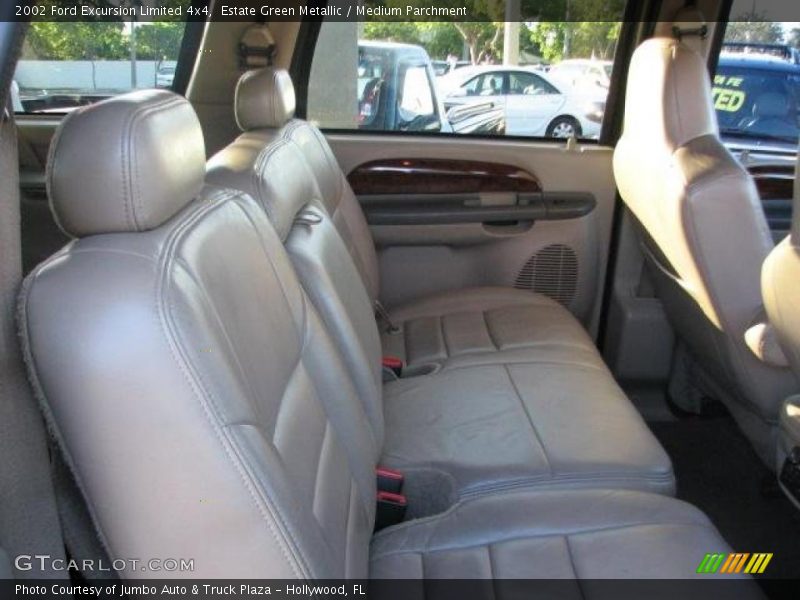 Estate Green Metallic / Medium Parchment 2002 Ford Excursion Limited 4x4