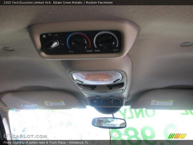 Estate Green Metallic / Medium Parchment 2002 Ford Excursion Limited 4x4