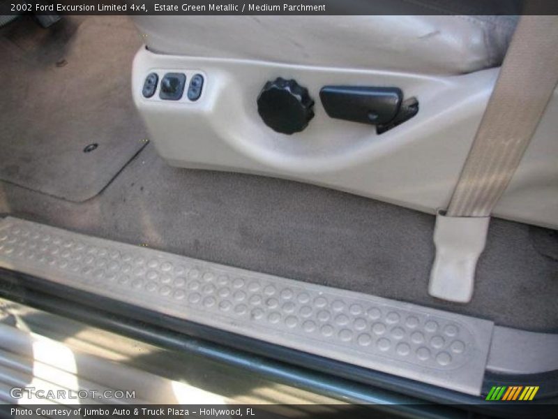 Estate Green Metallic / Medium Parchment 2002 Ford Excursion Limited 4x4