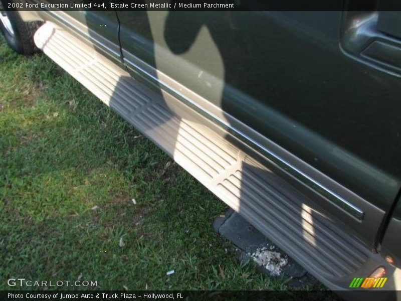 Estate Green Metallic / Medium Parchment 2002 Ford Excursion Limited 4x4