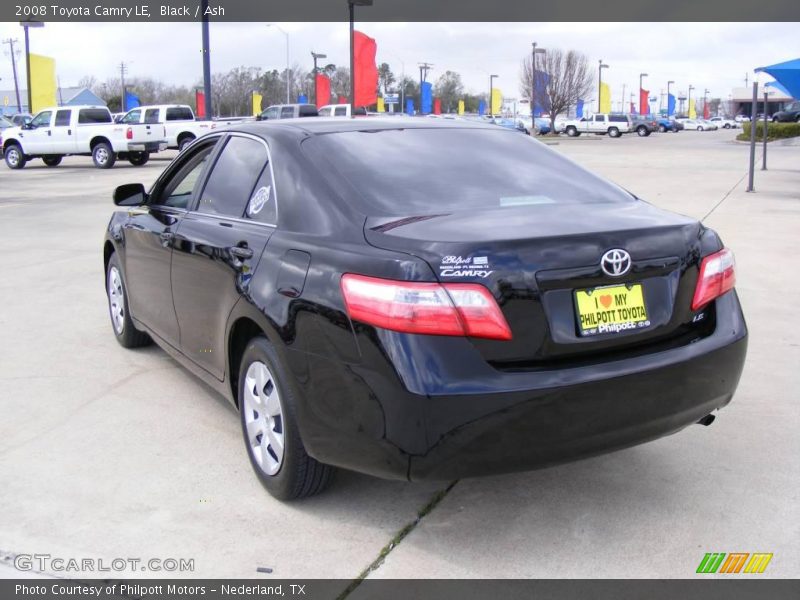 Black / Ash 2008 Toyota Camry LE