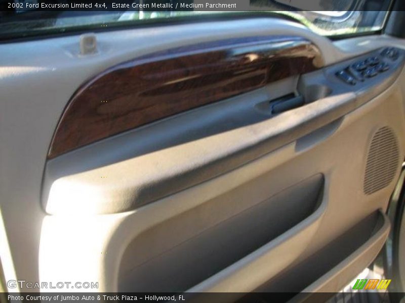 Estate Green Metallic / Medium Parchment 2002 Ford Excursion Limited 4x4