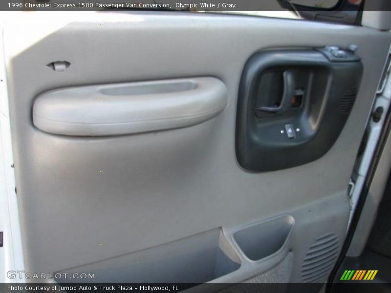 Olympic White / Gray 1996 Chevrolet Express 1500 Passenger Van Conversion