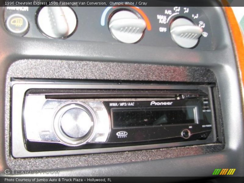 Olympic White / Gray 1996 Chevrolet Express 1500 Passenger Van Conversion