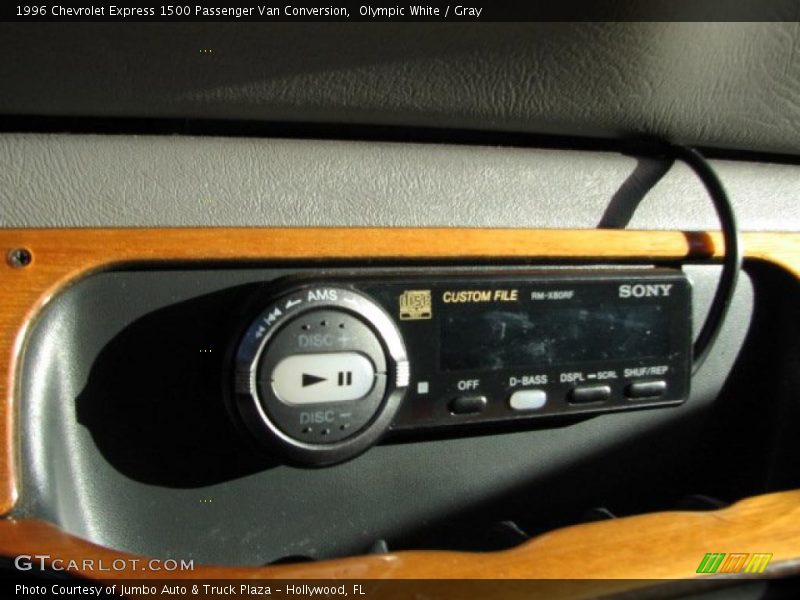 Olympic White / Gray 1996 Chevrolet Express 1500 Passenger Van Conversion