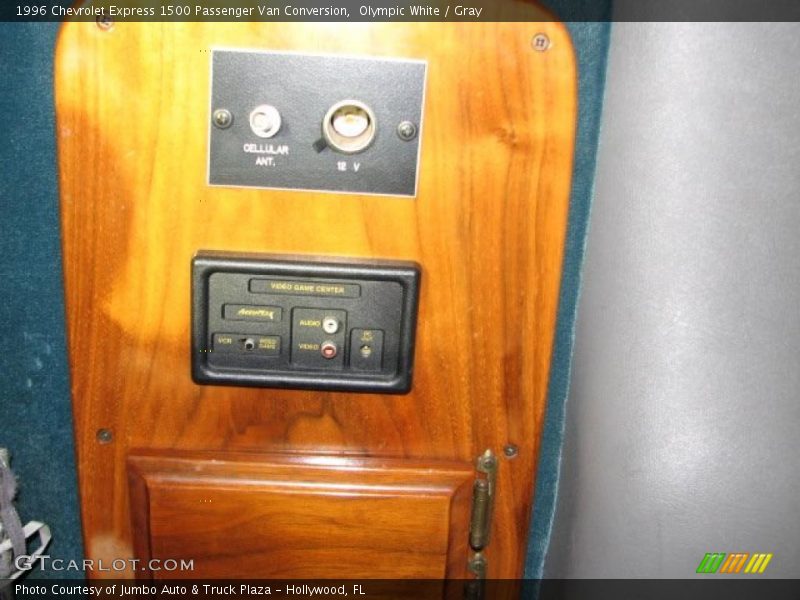 Olympic White / Gray 1996 Chevrolet Express 1500 Passenger Van Conversion