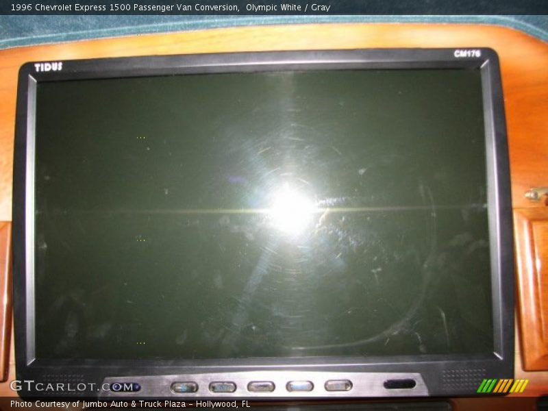 Olympic White / Gray 1996 Chevrolet Express 1500 Passenger Van Conversion