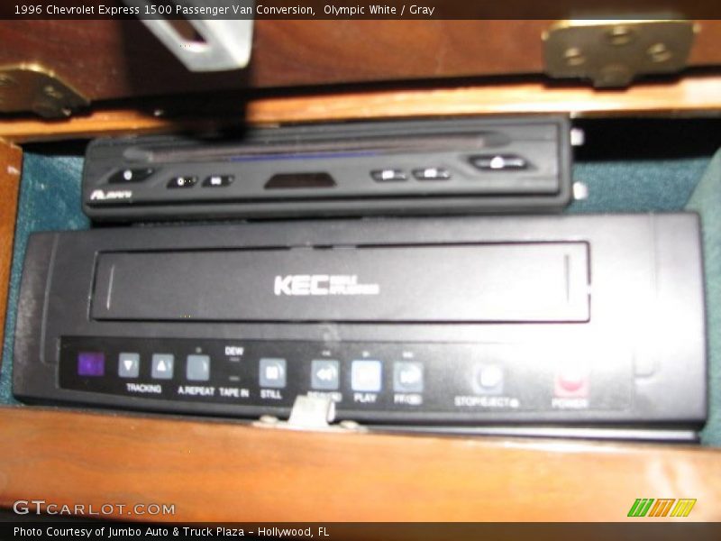 Olympic White / Gray 1996 Chevrolet Express 1500 Passenger Van Conversion