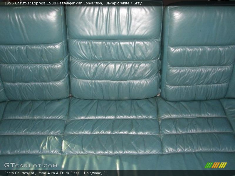 Olympic White / Gray 1996 Chevrolet Express 1500 Passenger Van Conversion