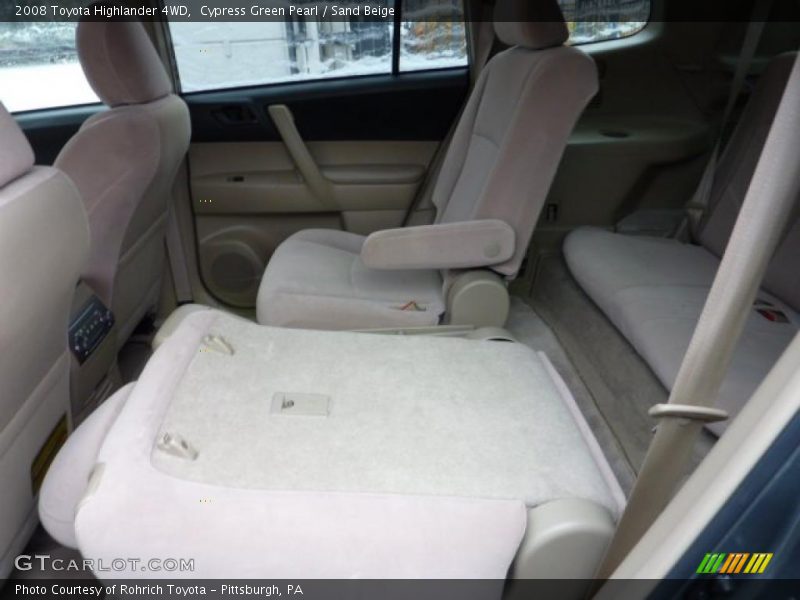 Cypress Green Pearl / Sand Beige 2008 Toyota Highlander 4WD