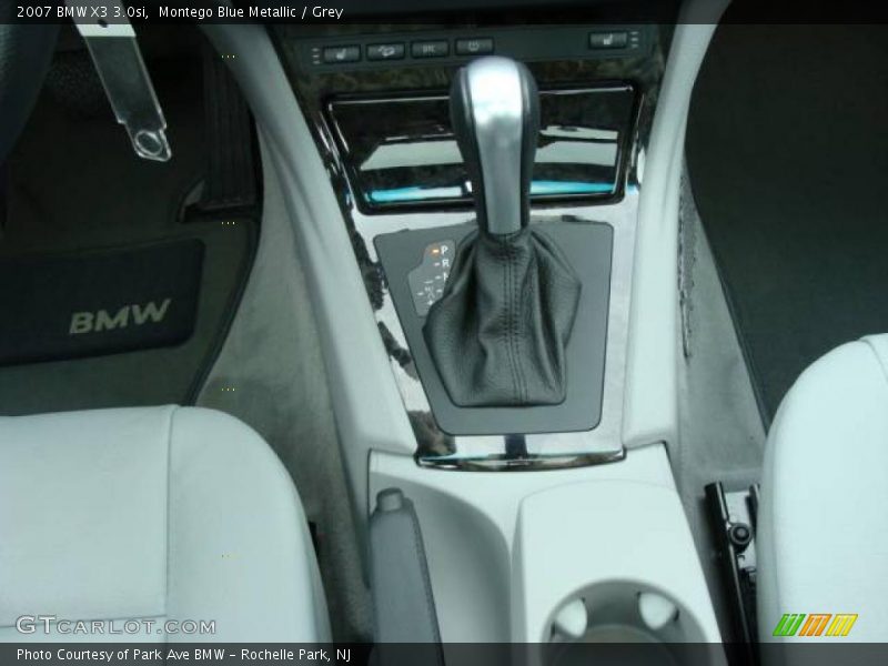 Montego Blue Metallic / Grey 2007 BMW X3 3.0si