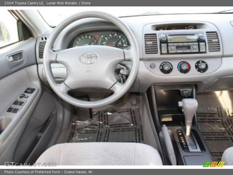Lunar Mist Metallic / Stone 2004 Toyota Camry LE