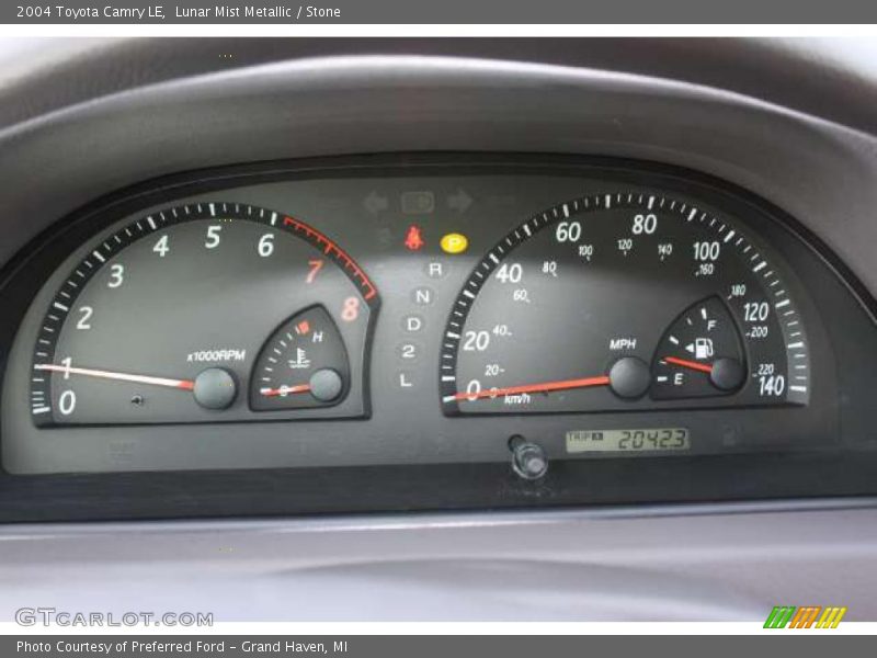  2004 Camry LE LE Gauges