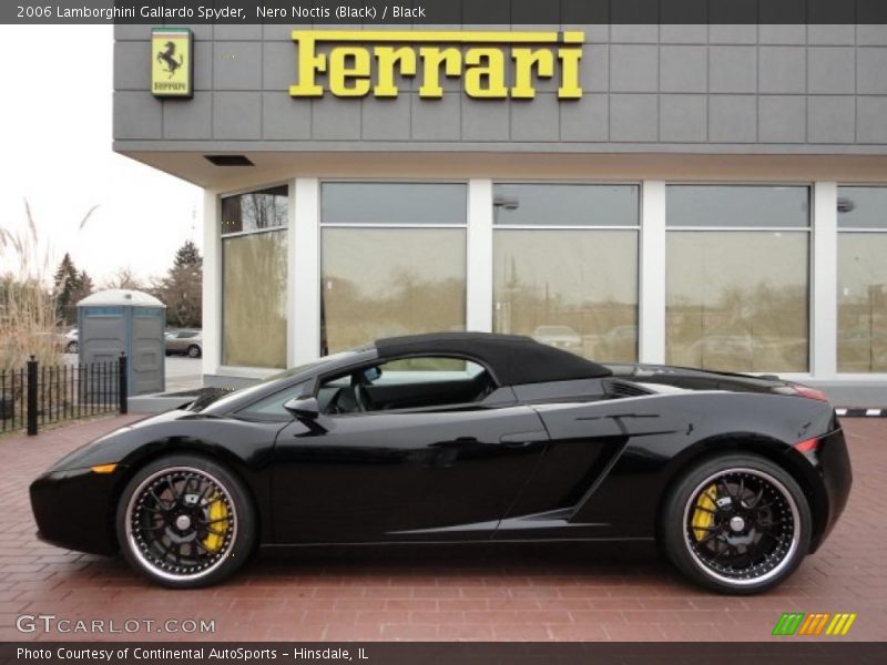  2006 Gallardo Spyder Nero Noctis (Black)