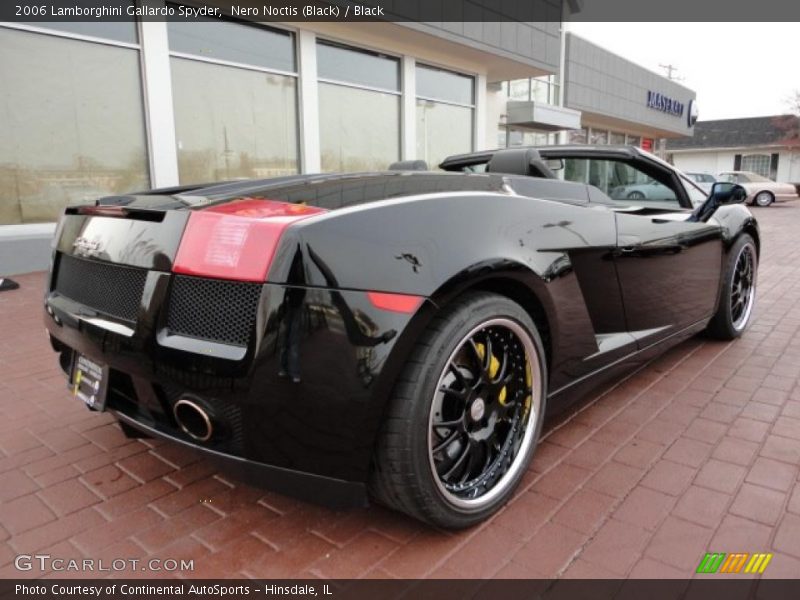 Nero Noctis (Black) / Black 2006 Lamborghini Gallardo Spyder