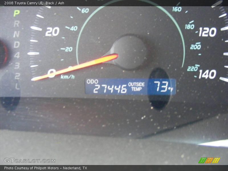 Black / Ash 2008 Toyota Camry LE