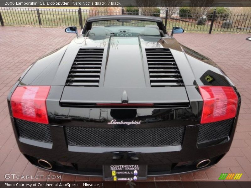 Nero Noctis (Black) / Black 2006 Lamborghini Gallardo Spyder