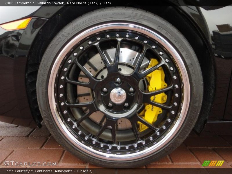 Nero Noctis (Black) / Black 2006 Lamborghini Gallardo Spyder