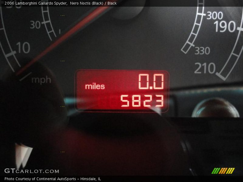 Nero Noctis (Black) / Black 2006 Lamborghini Gallardo Spyder