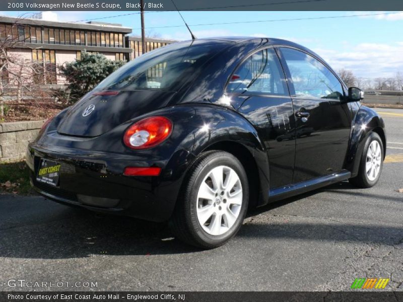 Black / Black 2008 Volkswagen New Beetle S Coupe