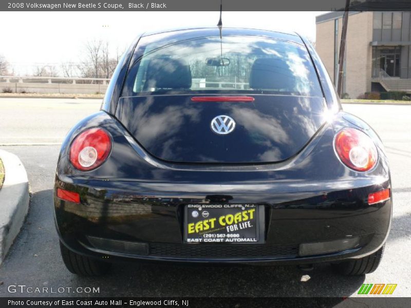Black / Black 2008 Volkswagen New Beetle S Coupe