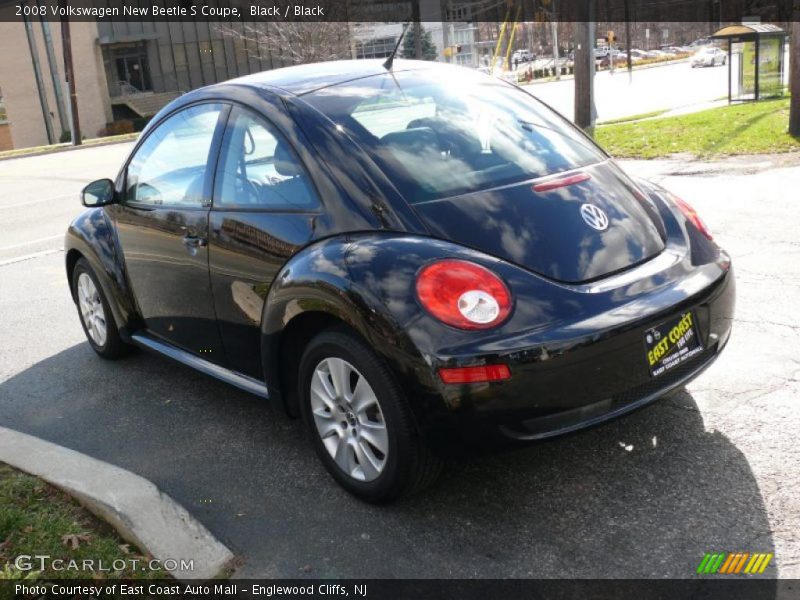 Black / Black 2008 Volkswagen New Beetle S Coupe