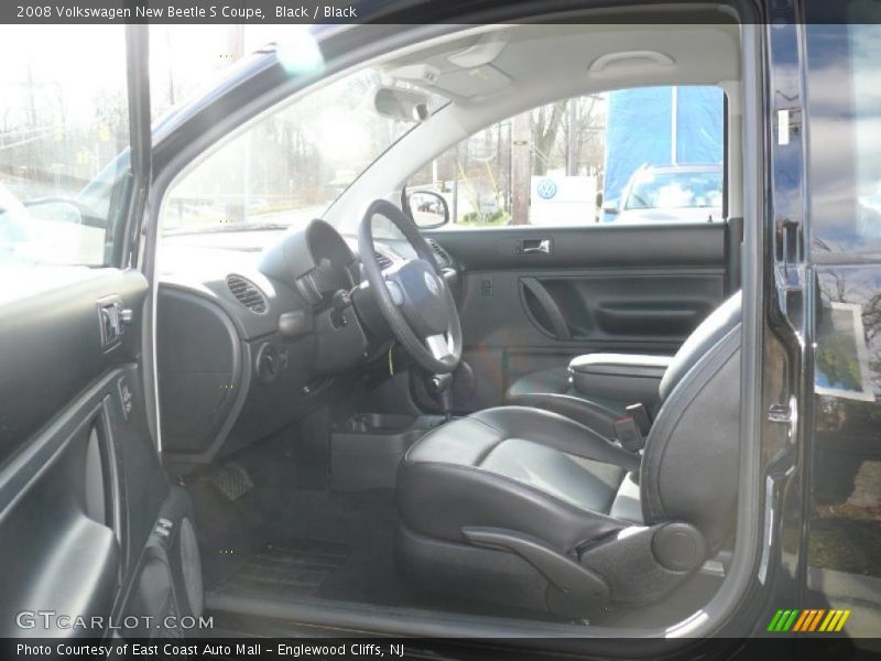 Black / Black 2008 Volkswagen New Beetle S Coupe
