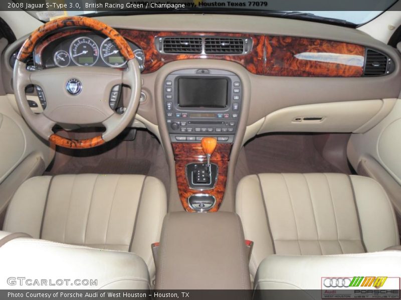Champagne Interior - 2008 S-Type 3.0 
