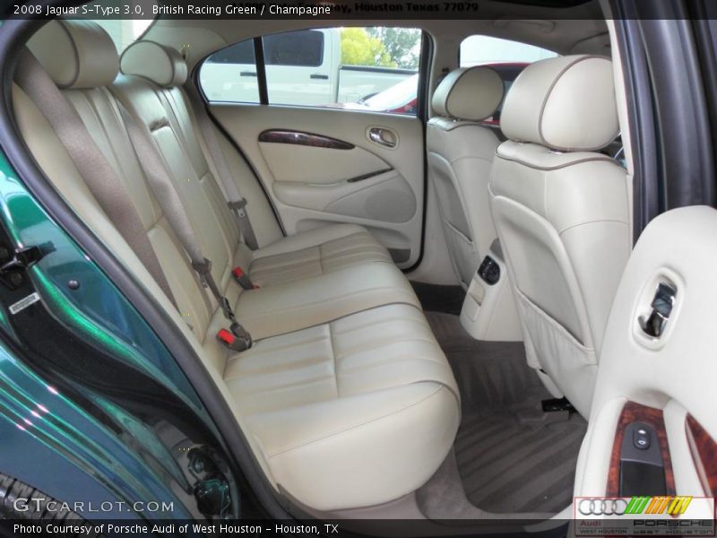  2008 S-Type 3.0 Champagne Interior