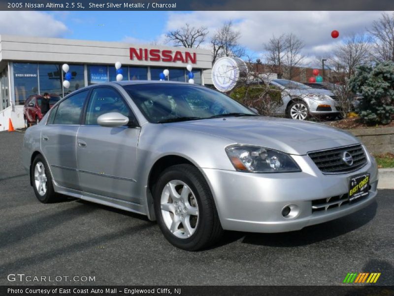 Sheer Silver Metallic / Charcoal 2005 Nissan Altima 2.5 SL