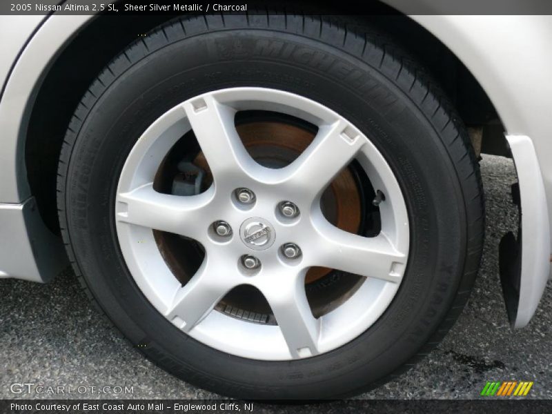 Sheer Silver Metallic / Charcoal 2005 Nissan Altima 2.5 SL