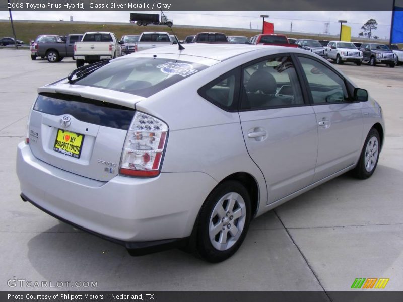 Classic Silver Metallic / Gray 2008 Toyota Prius Hybrid