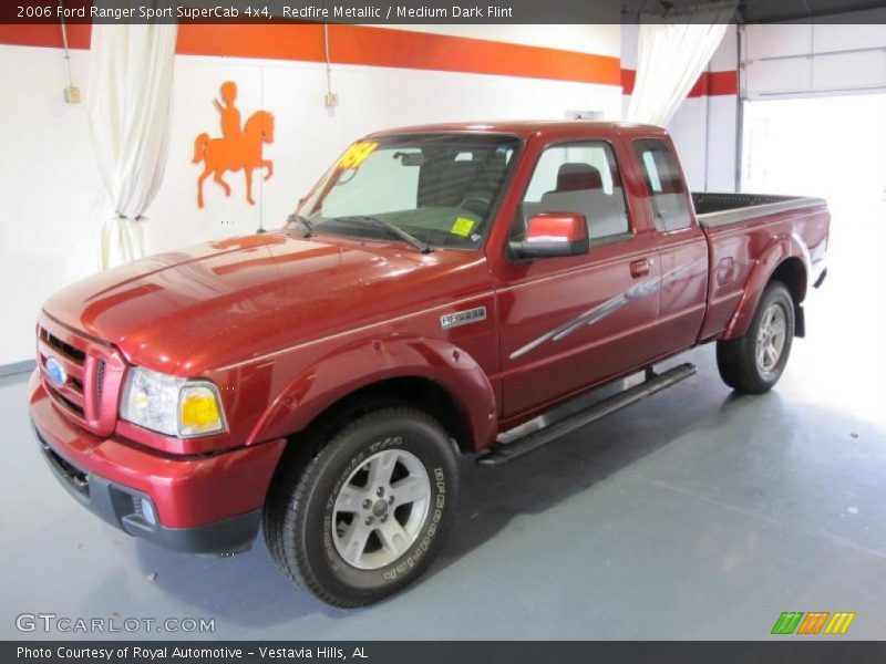 Redfire Metallic / Medium Dark Flint 2006 Ford Ranger Sport SuperCab 4x4
