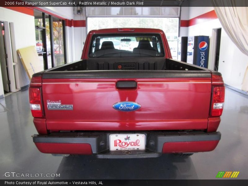 Redfire Metallic / Medium Dark Flint 2006 Ford Ranger Sport SuperCab 4x4