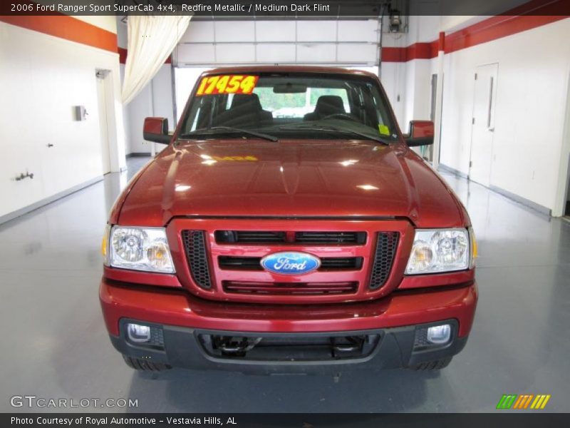 Redfire Metallic / Medium Dark Flint 2006 Ford Ranger Sport SuperCab 4x4