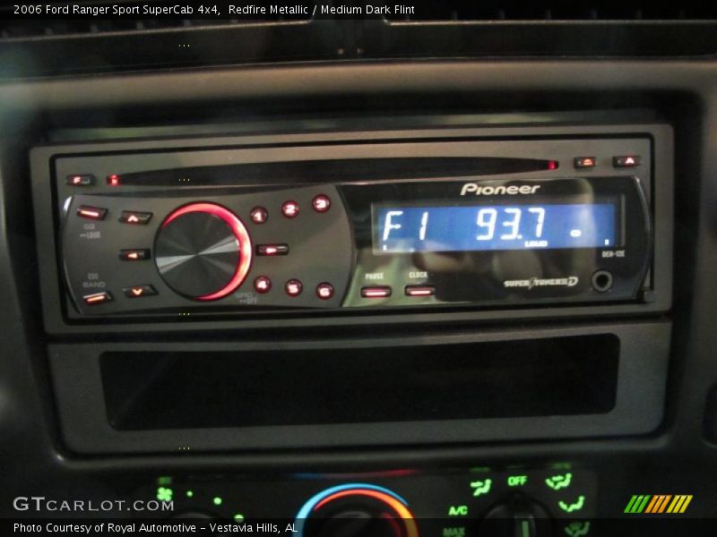 Redfire Metallic / Medium Dark Flint 2006 Ford Ranger Sport SuperCab 4x4