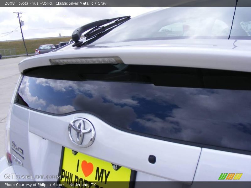 Classic Silver Metallic / Gray 2008 Toyota Prius Hybrid