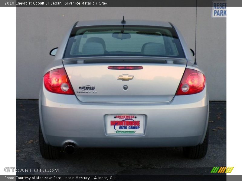 Silver Ice Metallic / Gray 2010 Chevrolet Cobalt LT Sedan