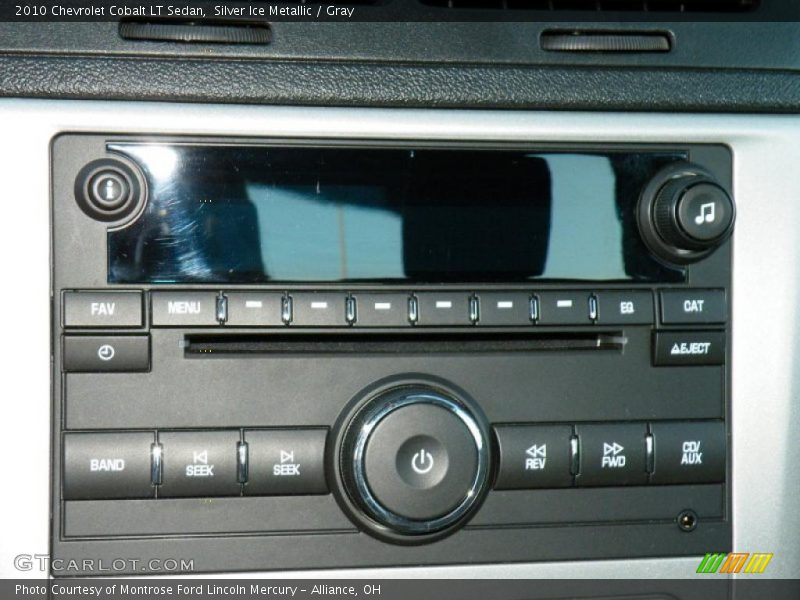 Silver Ice Metallic / Gray 2010 Chevrolet Cobalt LT Sedan