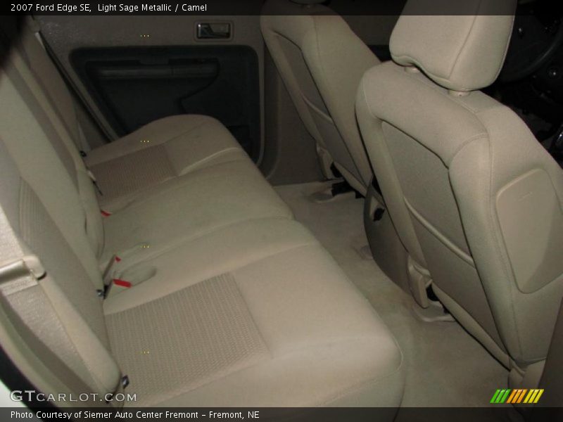 Light Sage Metallic / Camel 2007 Ford Edge SE