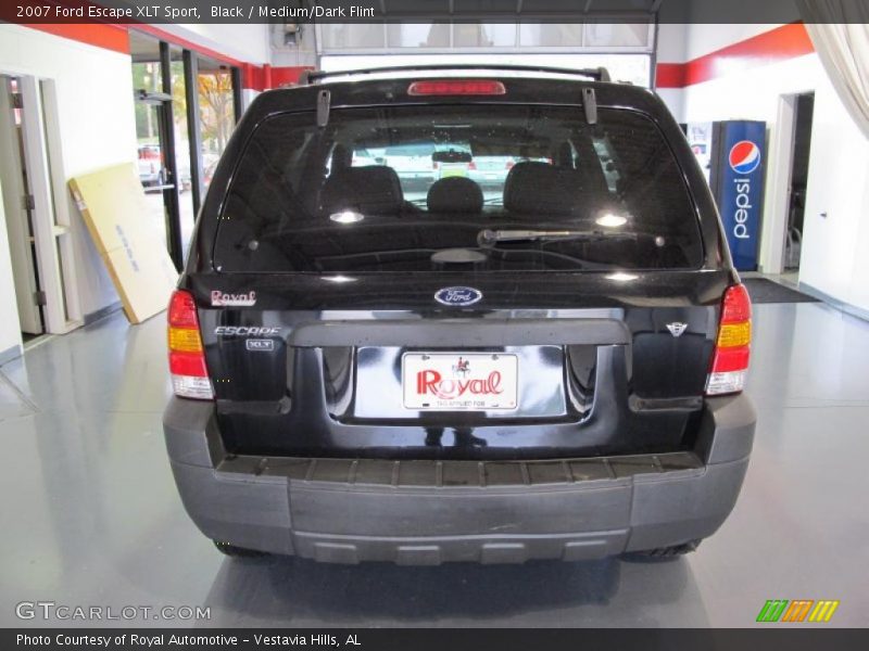 Black / Medium/Dark Flint 2007 Ford Escape XLT Sport