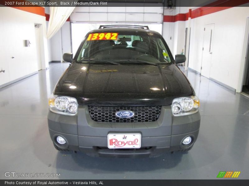 Black / Medium/Dark Flint 2007 Ford Escape XLT Sport