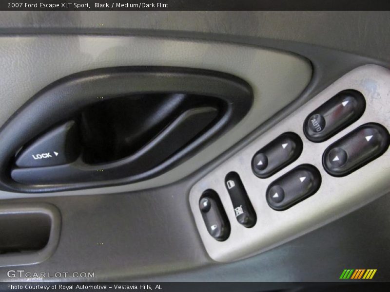 Black / Medium/Dark Flint 2007 Ford Escape XLT Sport