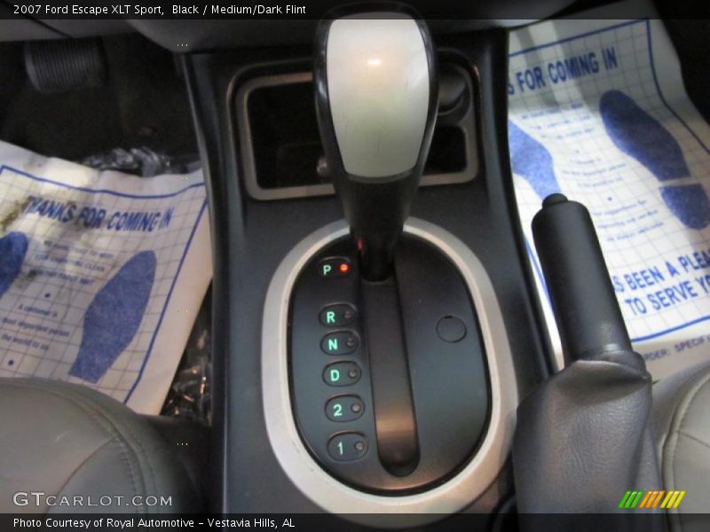 Black / Medium/Dark Flint 2007 Ford Escape XLT Sport