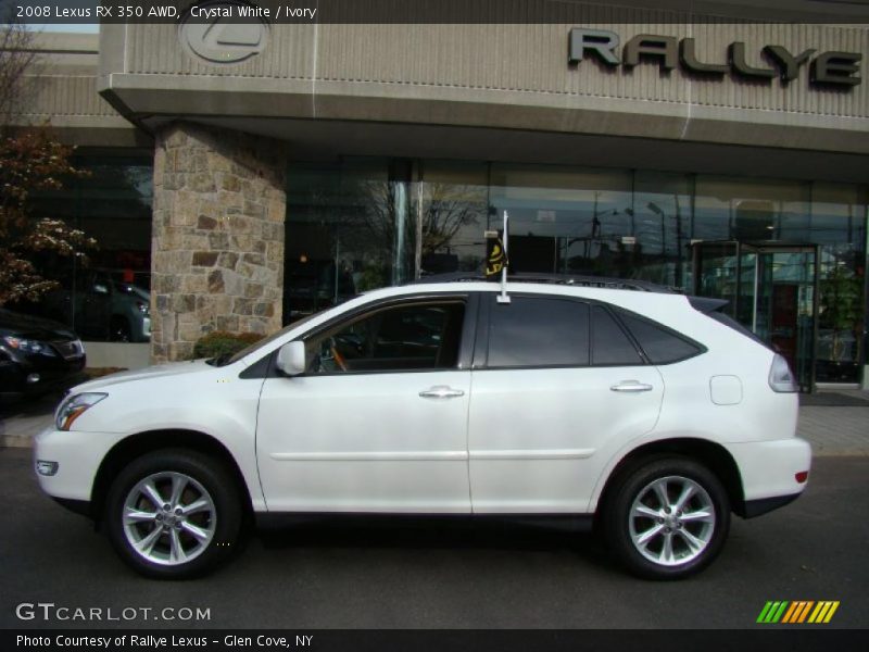 Crystal White / Ivory 2008 Lexus RX 350 AWD