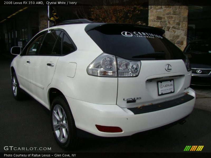 Crystal White / Ivory 2008 Lexus RX 350 AWD