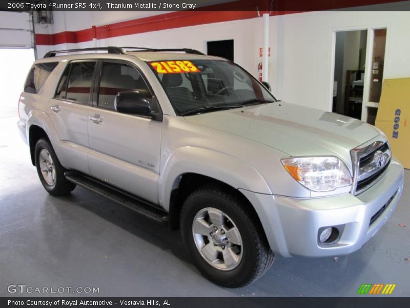 Titanium Metallic / Stone Gray 2006 Toyota 4Runner SR5 4x4