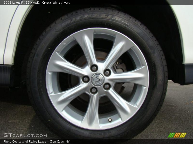 Crystal White / Ivory 2008 Lexus RX 350 AWD