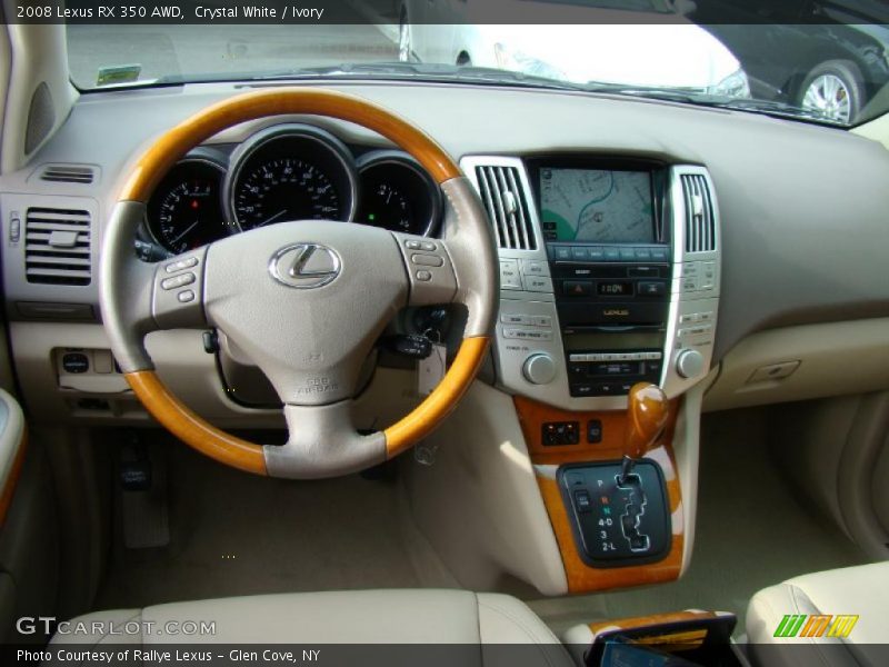 Crystal White / Ivory 2008 Lexus RX 350 AWD