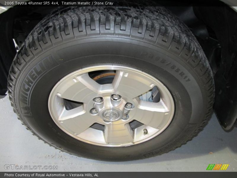 Titanium Metallic / Stone Gray 2006 Toyota 4Runner SR5 4x4